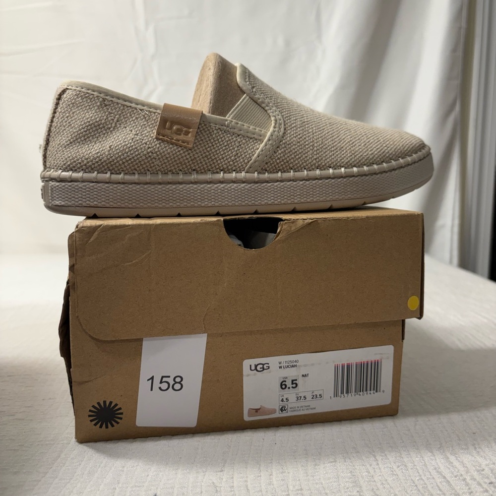 UGG Women's Slip-On Flats in Beige